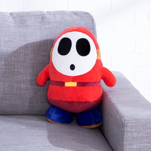 Tomy Club Mocchi Nintendo Super Mario Plush Shy Guy Plushie Toys Collectible Squishy Plushies 15 Inch TM-T12731B