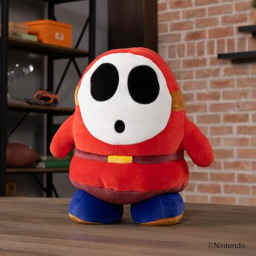 Tomy Club Mocchi Nintendo Super Mario Plush Shy Guy Plushie Toys Collectible Squishy Plushies 15 Inch TM-T12731B