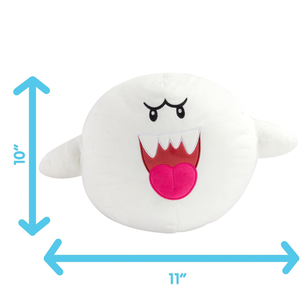 Tomy Club Mocchi Nintendo Super Mario Plush Toy Boo Plushie Collectible Squishy Plushies 15 Inch TM-T12777B