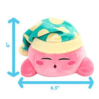 Tomy Club Mocchi Kirby Plush Sleeping Kirby Plushie Easter Basket Stuffers Cute Toy Squishy Plush 6 Inch TM-T12785B