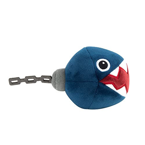 Tomy Club Mocchi Nintendo Super Mario Plush Chain Chomp Plushie Toy Collectible Squishy Plushies 6 Inch TM-T12806N