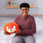 Tomy Club Mocchi Sonic the Hedgehog Plush Knuckles Plushie Squishy Collectible Sonic Toys Cute Plushies and Room Decor 15 inch TM-T12826