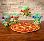 Tomy Club Mocchi- Teenage Mutant Ninja Turtles Plush TMNT Leonardo Plushie Ninja Turtle Stuffed Animal Toys and Room Decor Plush Collectible TMNT Figures 6 inch TM-T12864