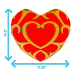 Tomy Club Mocchi Nintendo The Legend of Zelda Plush Heart Container Plush Legend of Zelda Tears of the Kingdom Collectible Squishy Plushies 15 Inch TM-T12876
