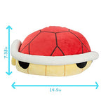 Tomy Club Mocchi Mario Kart Plush Red Shell Plushie Squishy Mario Toys and Cute Stuffed Animals Gaming Room Decor Video Game Collectibles 15 Inch TM-T12959B1