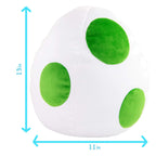 Tomy Club Mocchi Nintendo Super Mario Plush Toy Yoshi Egg Plushie Collectible Squishy Plushies 15 Inch TM-T12968B