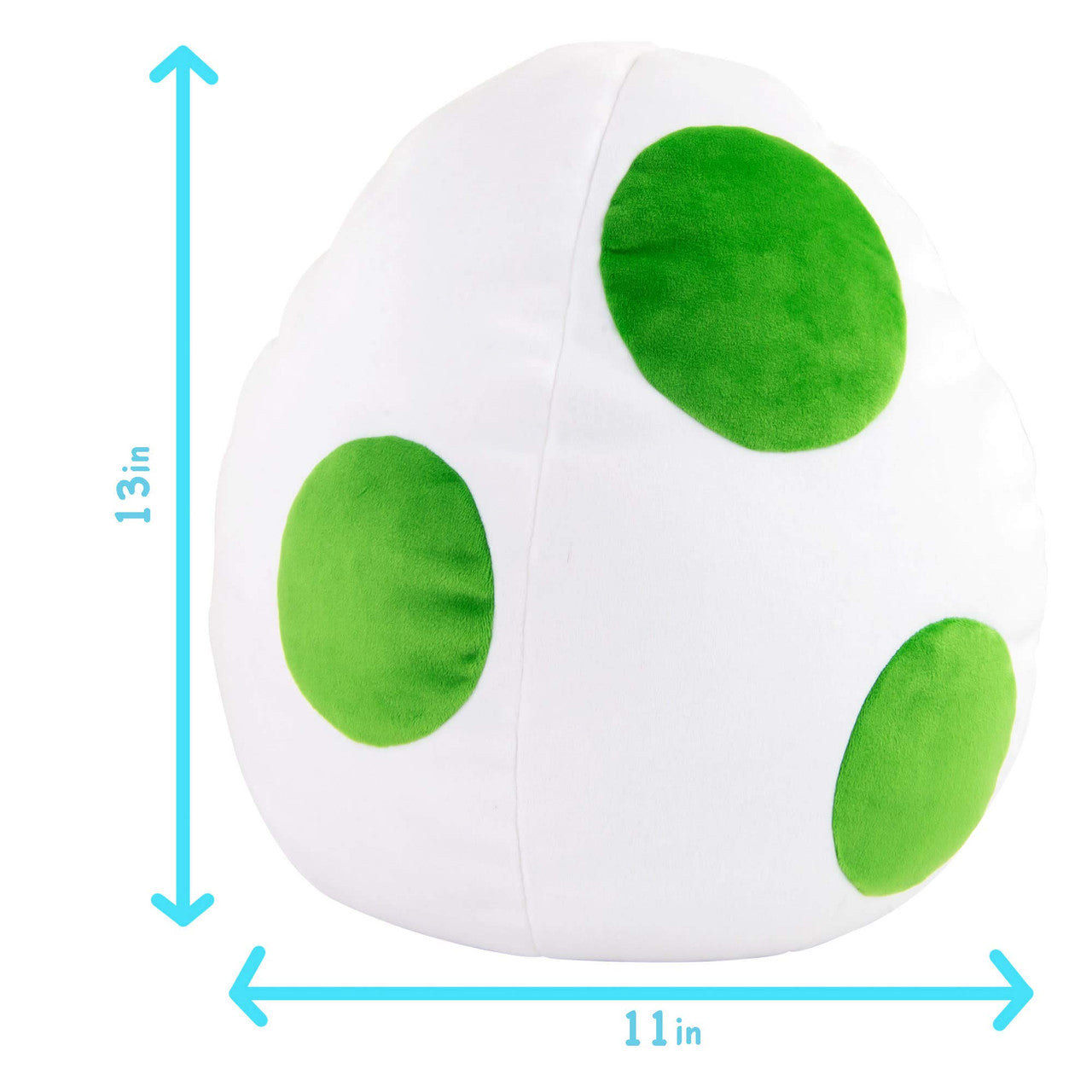 Tomy Club Mocchi Nintendo Super Mario Plush Toy Yoshi Egg Plushie Collectible Squishy Plushies 15 Inch TM-T12968B