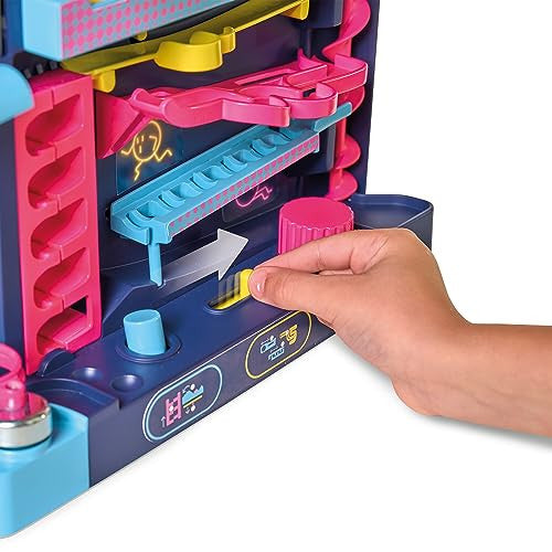 Tomy Screwball Scramble Level Up Kids Board Game Timed Marble Run Obstacle Course Kids Games Holiday Toys and Christmas Games Toddler Ages 5 Years and Up TM-T73535