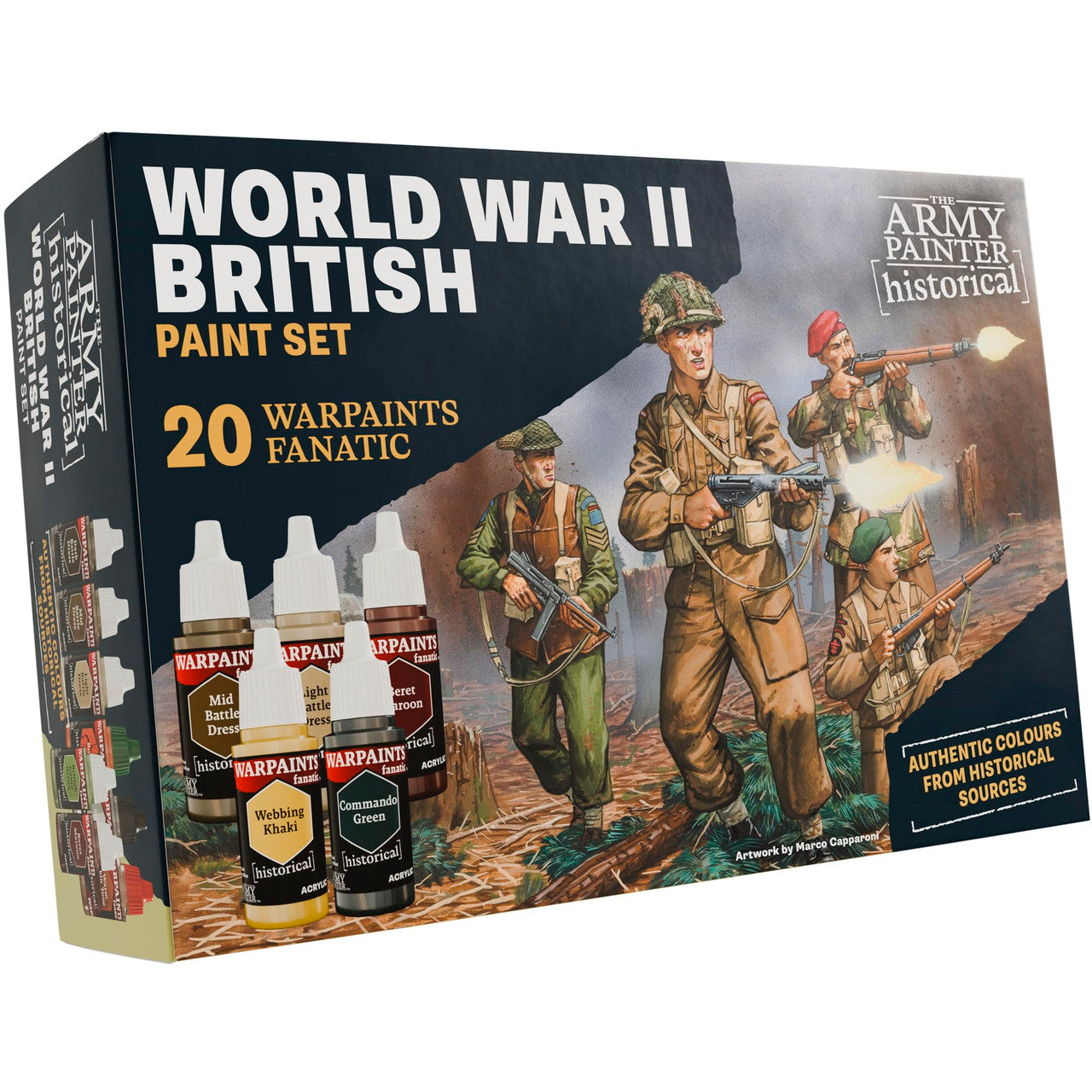 The Army Painter Warpaints Historical WWII British Paint set TAP-WP8084