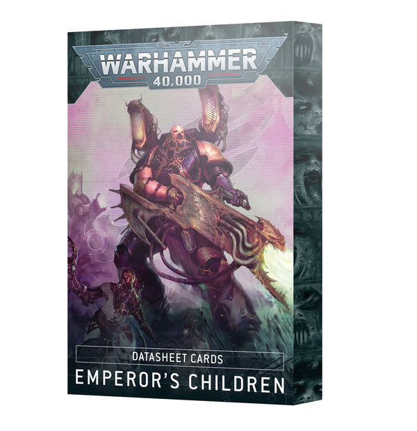 Games Workshop Warhammer 40K Emperor'S Children Datasheet Cards English 37-03
