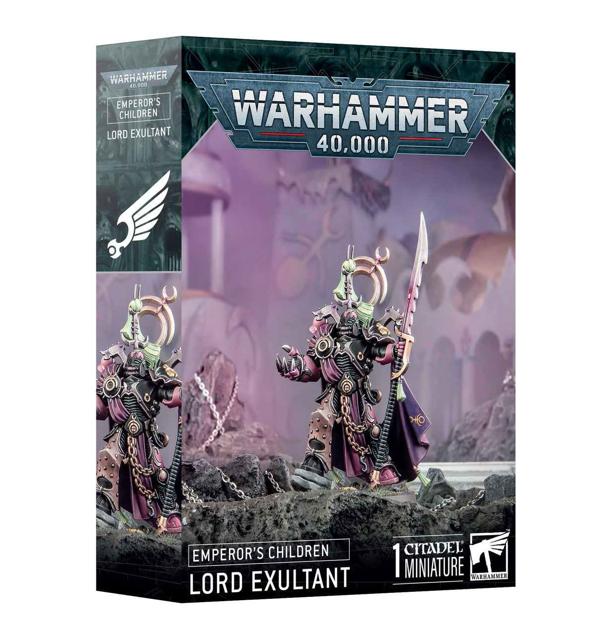 Games Workshop Warhammer 40K Emperor'S Children Lord Exultant Plastic Box 37-09