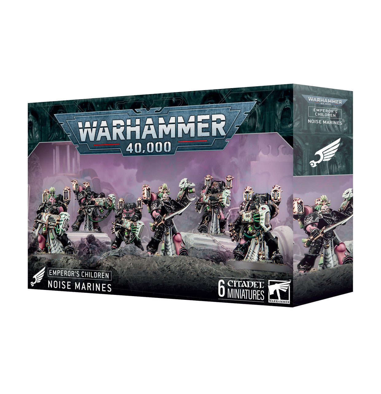 Games Workshop Warhammer 40K Emperor'S Children Noise Marines Plastic Box 37-10