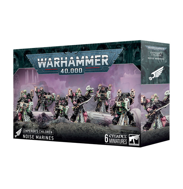 Games Workshop Warhammer 40K Emperor'S Children Noise Marines Plastic Box 37-10