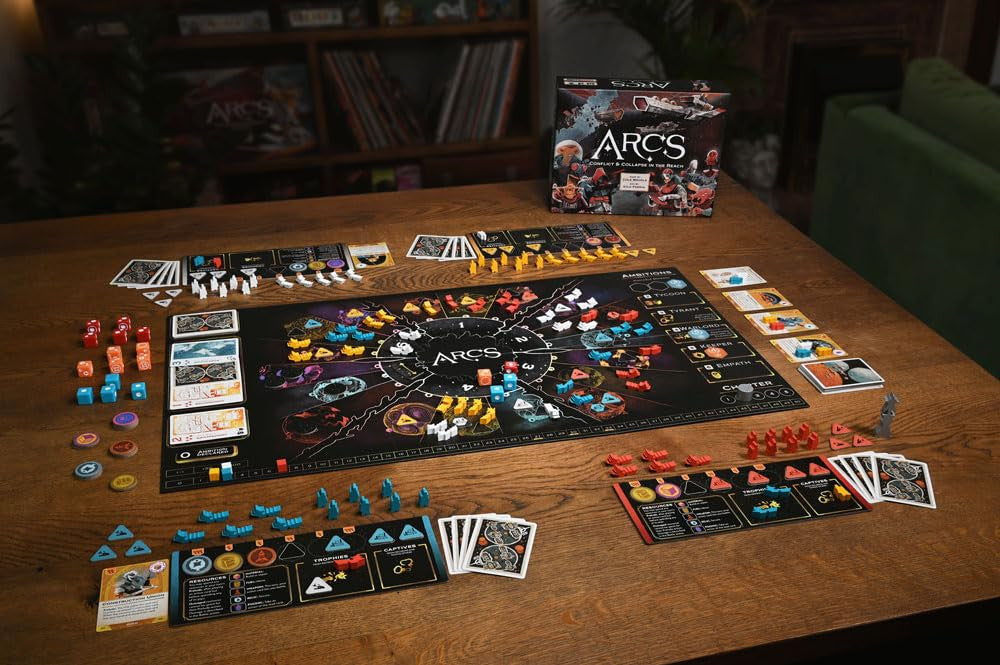 Leder Games Arcs Conflict and Collapse in the Reach SciFi Strategy Board Game LED06000