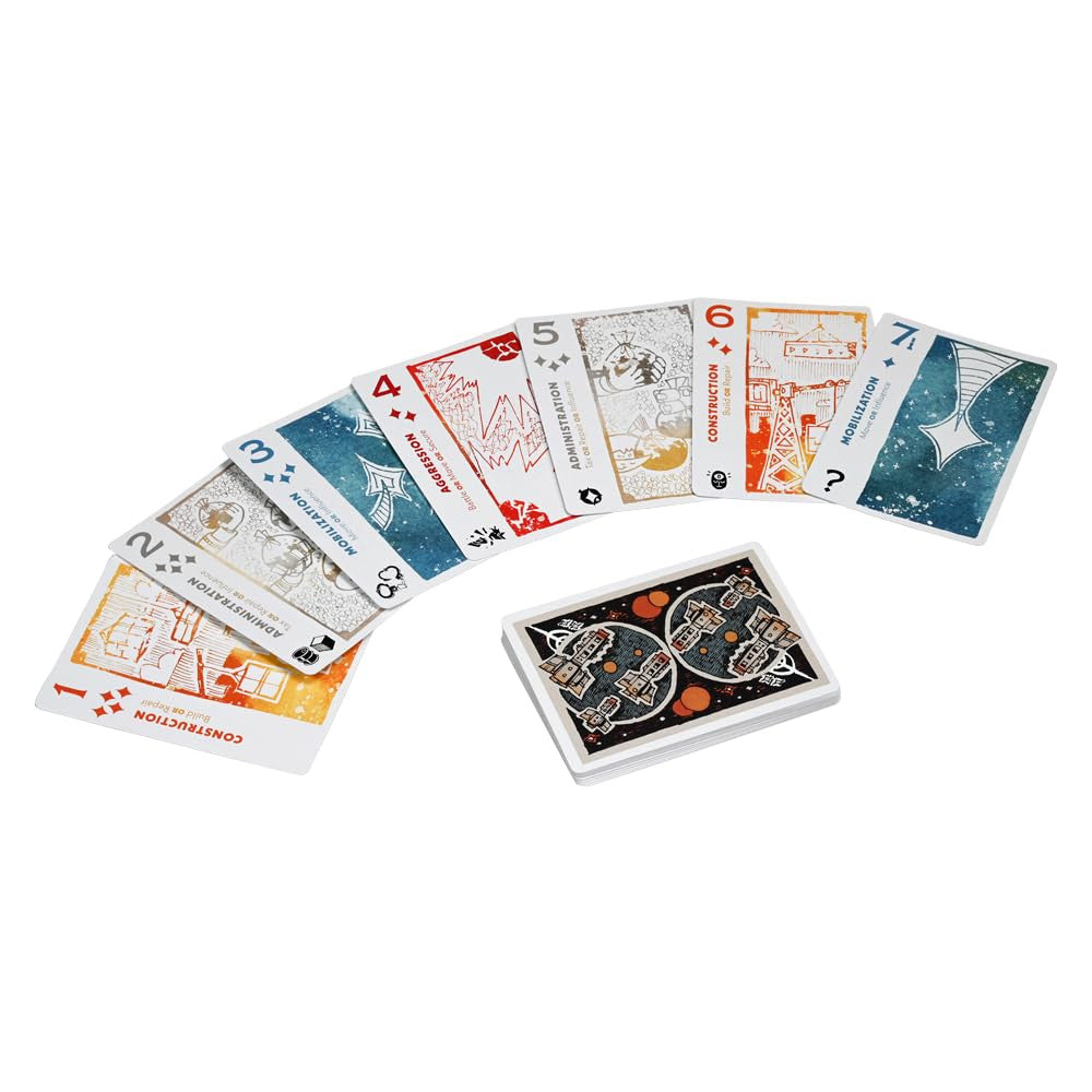 Leder Games Arcs Conflict and Collapse in the Reach SciFi Strategy Board Game LED06000