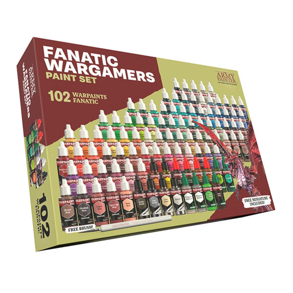 The Army Painter Warpaints Fanatic Wargamers Paint Set TAP-WP8073