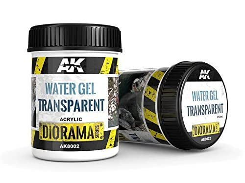 AK Interactive Diorama Water Gel Transparent Acrylic 250ml Bottle - AKI-8002