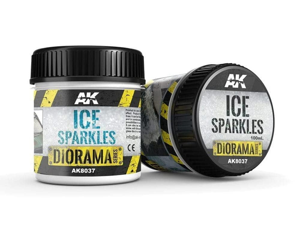 AK Interactive Diorama Ice Sparkles Acrylic 100ml Bottle - AKI-8037