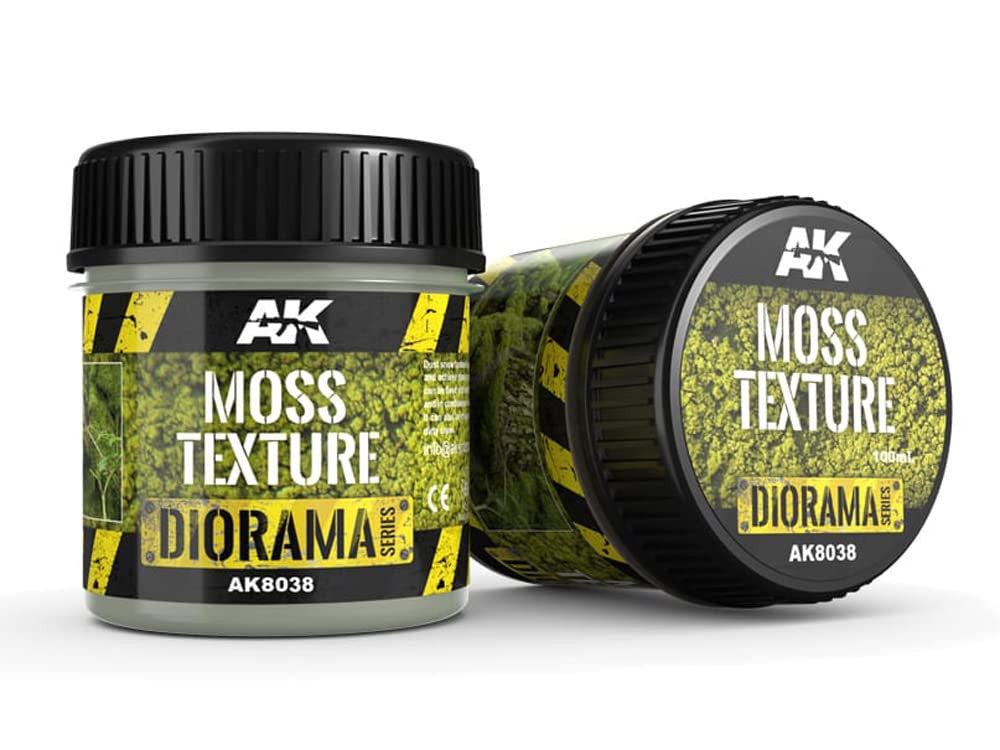 AK Interactive Diorama Moss Texture 100ml Bottle - AKI-8038