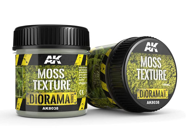AK Interactive Diorama Moss Texture 100ml Bottle - AKI-8038