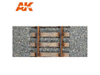 AK Interactive Diorama Railroad Ballast 100ml Bottle - AKI-8072