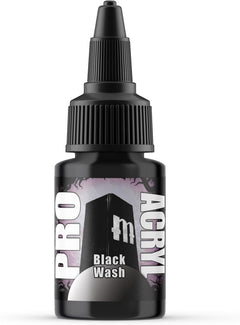 Monument Hobbies 200 - Pro Acryl Black Wash MPA-200