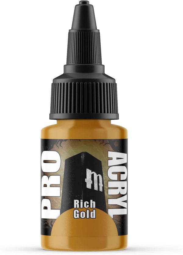 Monument Hobbies 028-Pro Acryl Rich Gold MPA-028