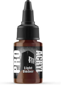 Monument Hobbies 018-Pro Acryl Light Umber MPA-018