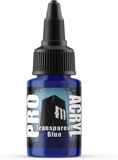 Monument Hobbies 046-Pro Acryl Transparent Blue MPA-046