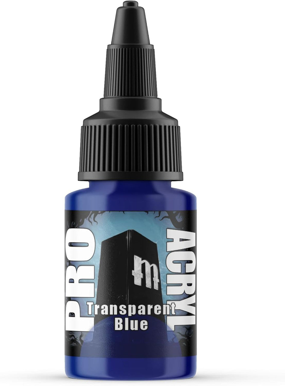 Monument Hobbies 046-Pro Acryl Transparent Blue MPA-046