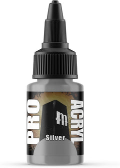 Monument Hobbies 025-Pro Acryl Silver MPA-025