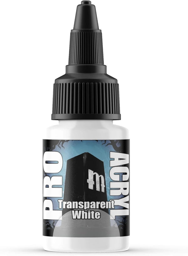 Monument Hobbies 064-Pro Acryl Transparent White MPA-064