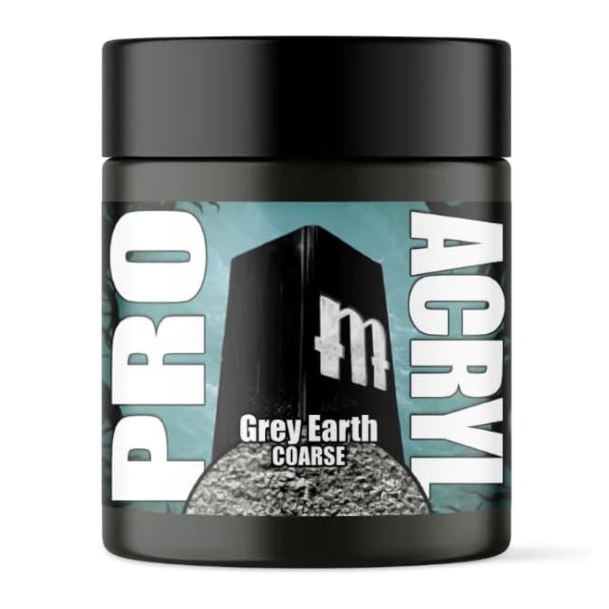 Monument Hobbies Pro Acryl Basing Textures - Grey Earth - COARSE 120ml MPA-T02