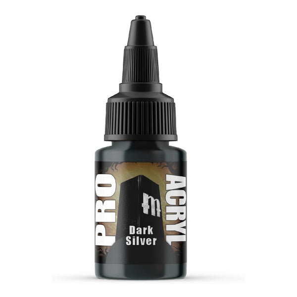 Monument Hobbies 030-Pro Acryl Dark Silver MPA-030