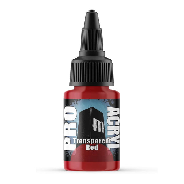 Monument Hobbies 047-Pro Acryl Transparent Red MPA-047