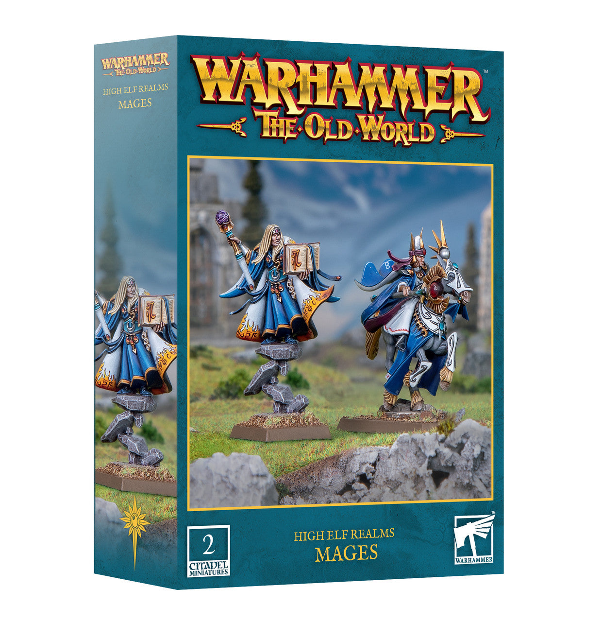 Games Workshop Warhammer The Old World High Elf Realms Mages 13-04