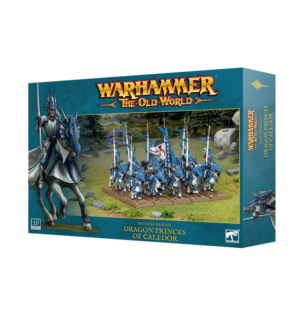 Games Workshop Warhammer The Old World High Elf Realms Dragon Princes of Caledor 13-17