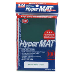 KMC Sleeves Hyper Matte Green Us Distribution Packaging (100) KMCHM2062