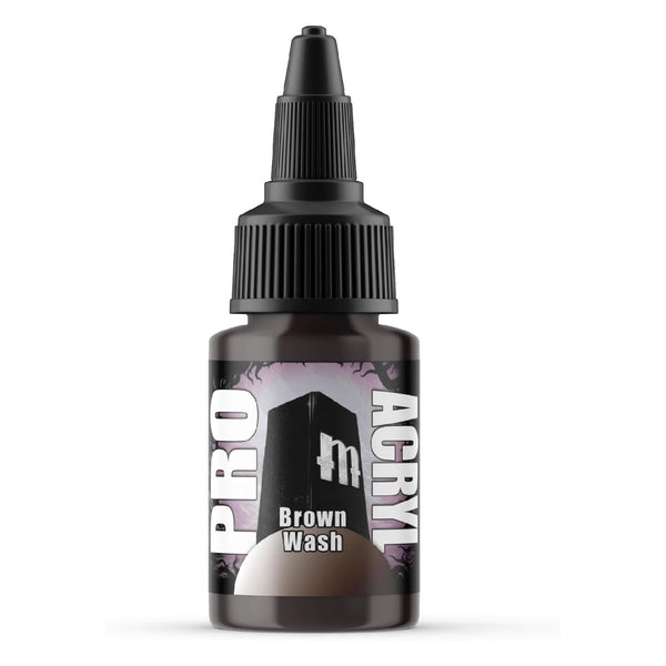 Monument Hobbies 201 - Pro Acryl Brown Wash MPA-201