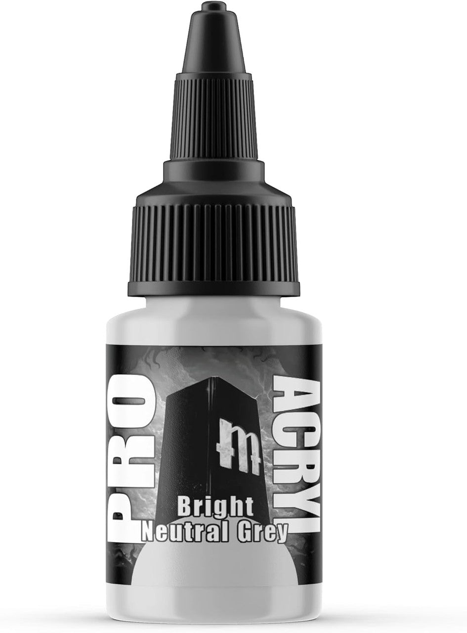 Monument Hobbies 045-Pro Acryl Bright Neutral Grey MPA-045