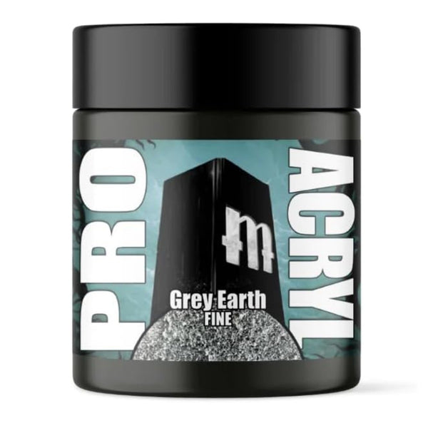 Monument Hobbies Pro Acryl Basing Textures - Grey Earth - FINE 120ml MPA-T01