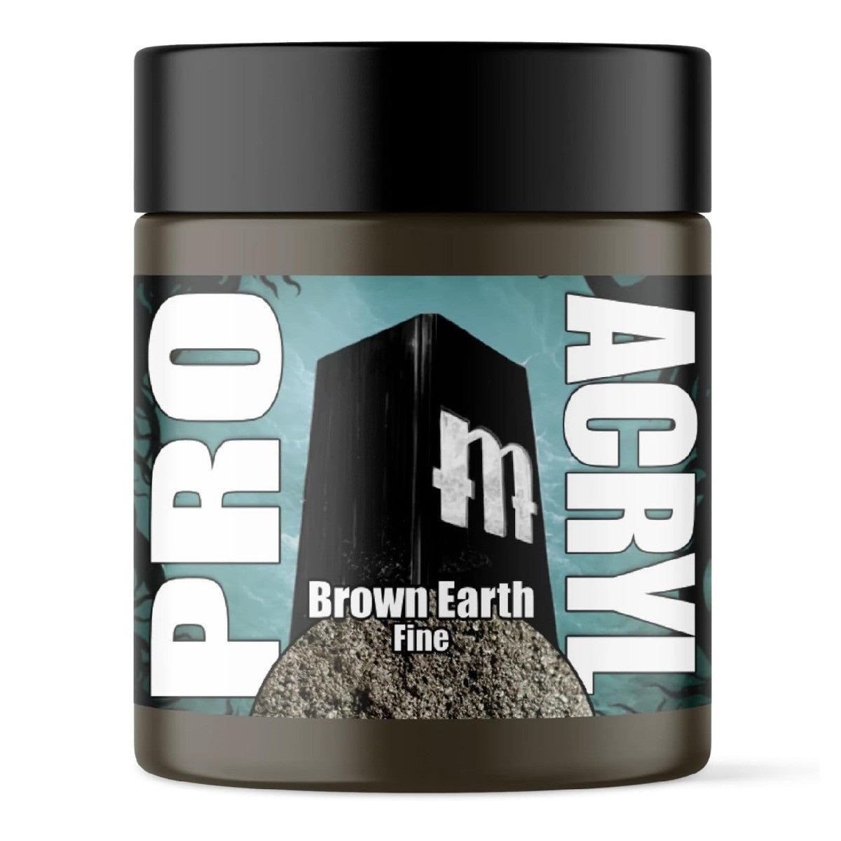Monument Hobbies Pro Acryl Basing Textures - Brown Earth - FINE 120ml MPA-T07