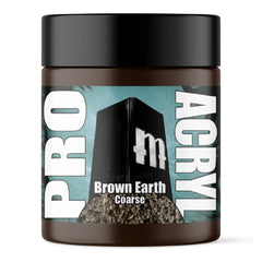 Monument Hobbies Pro Acryl Basing Textures - Brown Earth - COARSE 120ml MPA-T08
