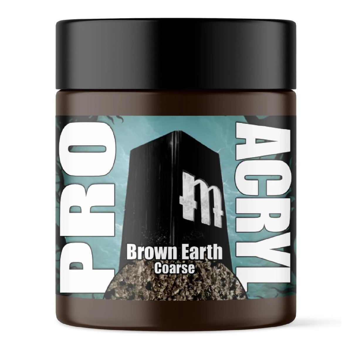 Monument Hobbies Pro Acryl Basing Textures - Brown Earth - COARSE 120ml MPA-T08