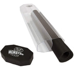Monster Prism Dual Playmat Tube Clear With Black Caps