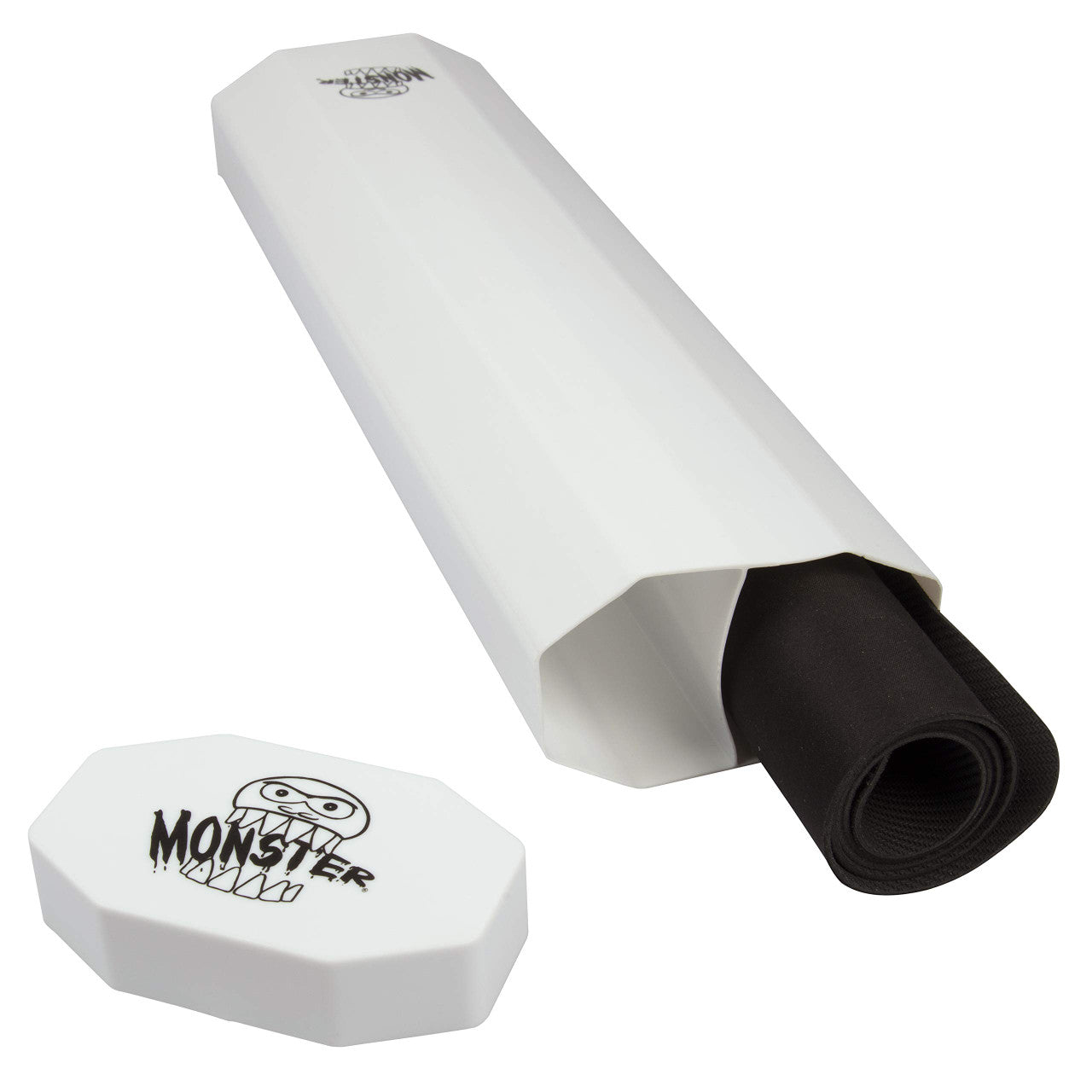 Monster Prism Dual Playmat Tube Opaque White With White Cap