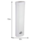 Monster Prism Dual Playmat Tube Opaque White With White Cap