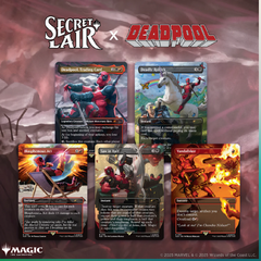 Magic The Gathering Secret Lair X Marvelâ€™s Deadpool 6 Nonfoil WOCD4903