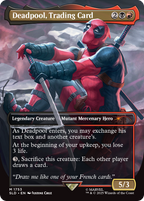 Magic The Gathering Secret Lair X Marvelâ€™s Deadpool 6 Nonfoil WOCD4903