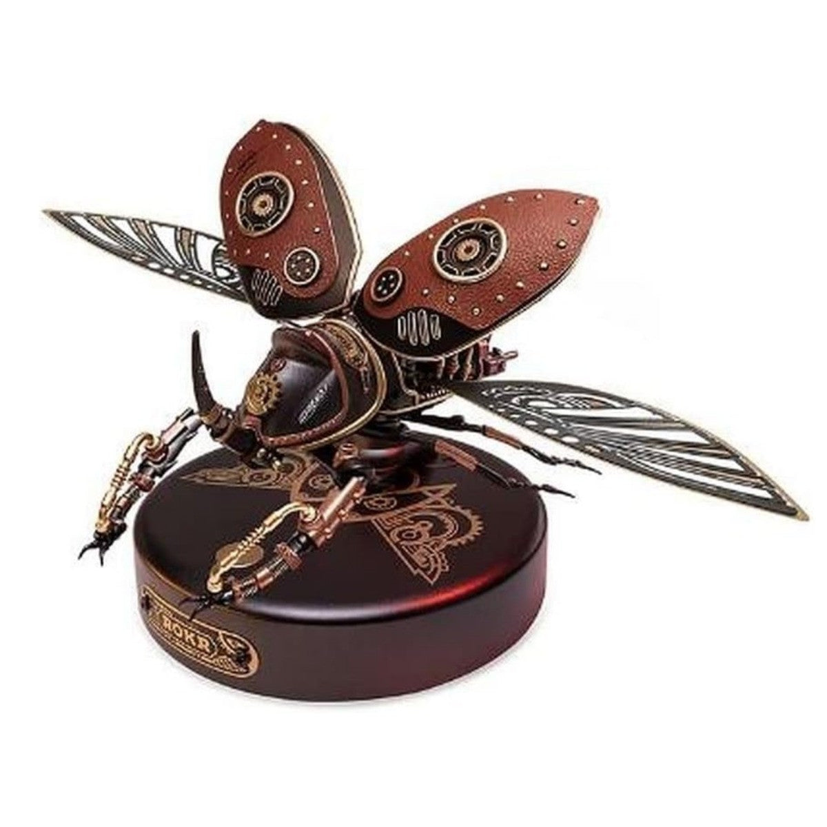 Robotime Rokr Rhinoceros Beetle DIY 3D Wooden Puzzle Model RT-MI01